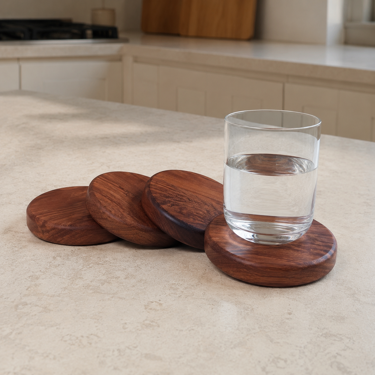 Set de 4 Posavasos Aura de Tzalam