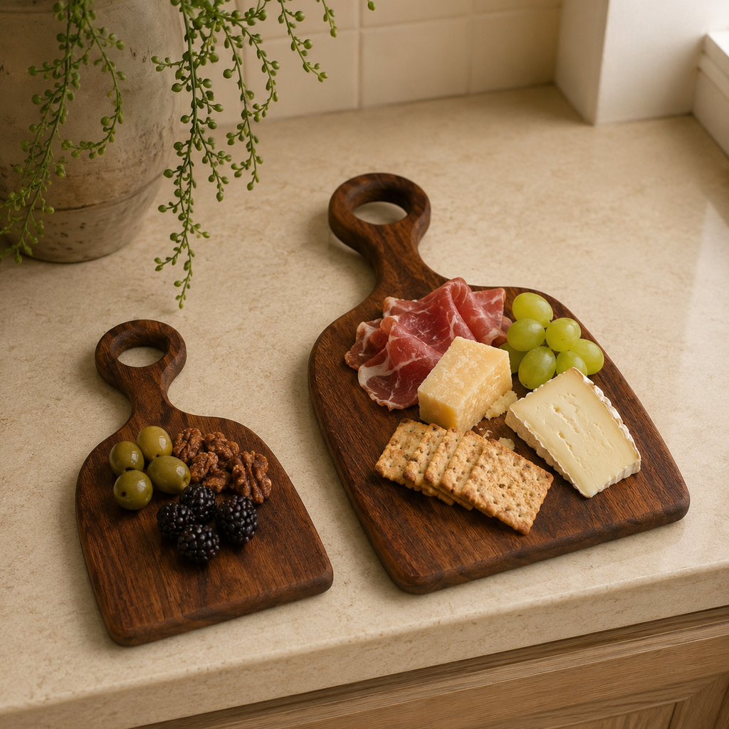 Set de 2 Tablas Enamoradas de Tzalam para Charcutería