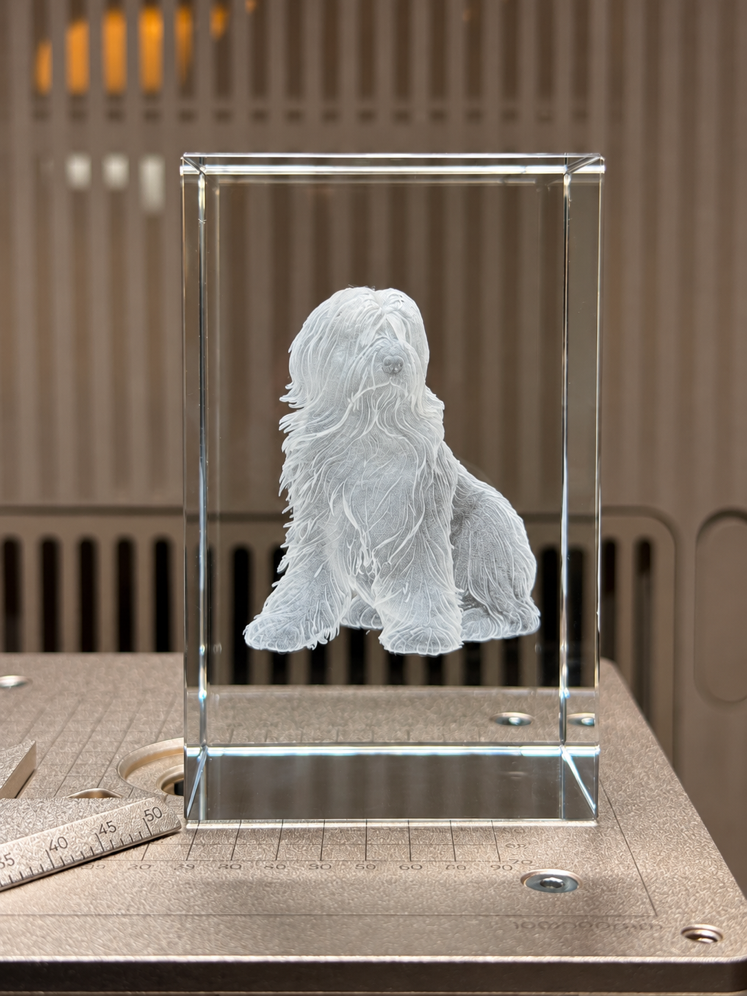 Grabado Láser 3D Personalizado en Cristal