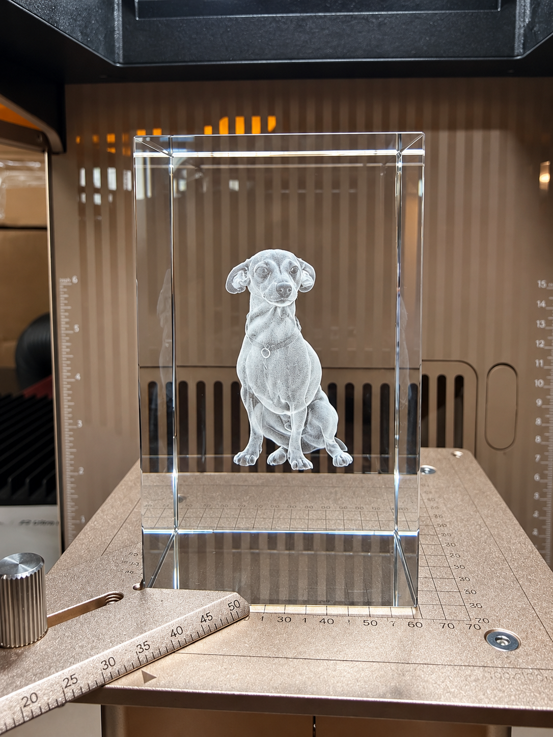 Grabado Láser 3D Personalizado en Cristal