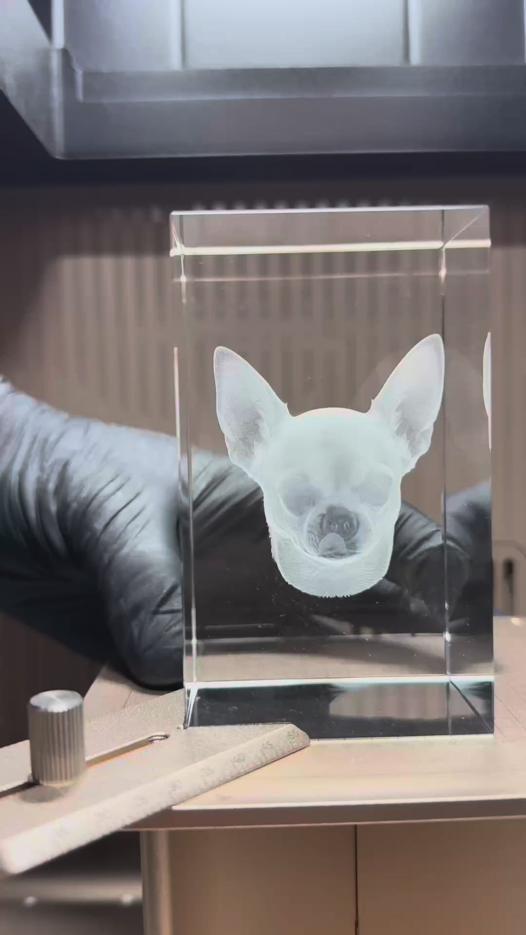 Grabado Láser 3D Personalizado en Cristal